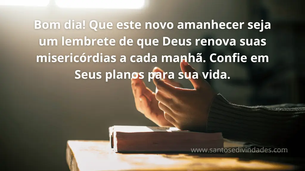 Mãos em oração
